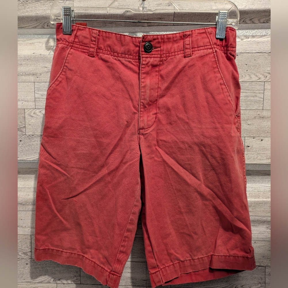 Men's Red Casual Shorts